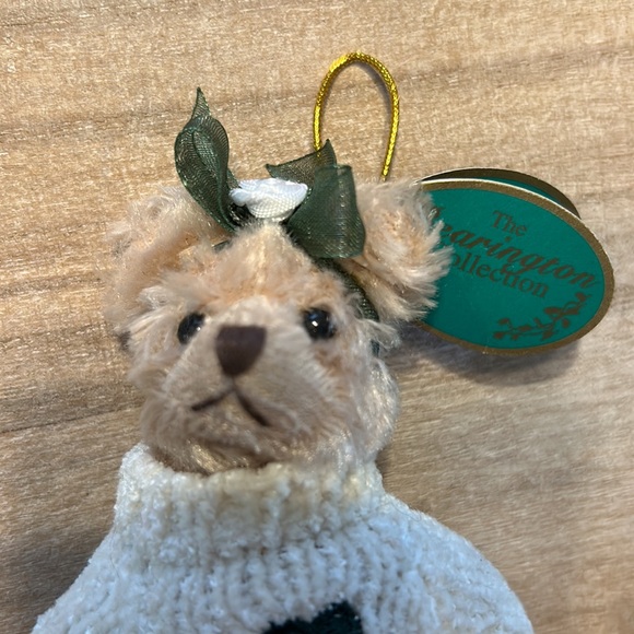 The Bearington Collection 3639 Clover Vintage NWT Plush Bear with Sweater - Picture 4 of 10
